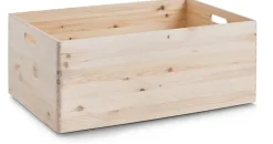Zeller Aufbewahrungskiste 60 x 40 x 24 cm 1-tlg. beige