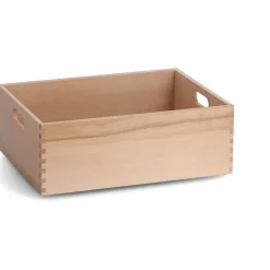 Zeller Present Holzkiste 40 x 30 x 15 cm 1-tlg. beige
