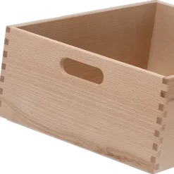 Zeller Present Holzkiste 40 x 30 x 15 cm 1-tlg. beige