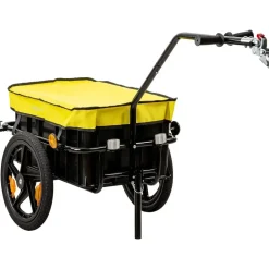 Zelsius Fahrradlastenanhänger gelb/schwarz 2023