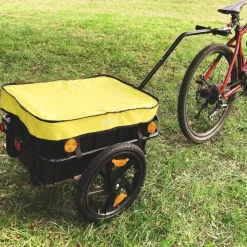 Zelsius Fahrradlastenanhänger gelb/schwarz 2023