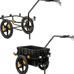 Zelsius Fahrradlastenanhänger gelb/schwarz 2023
