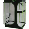 Zelsius Growzelt 90 x 60 x 135 cm Schwarz, Grün
