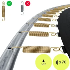 Zipro Jump Pro Premium 374 cm Schwarz/Grün