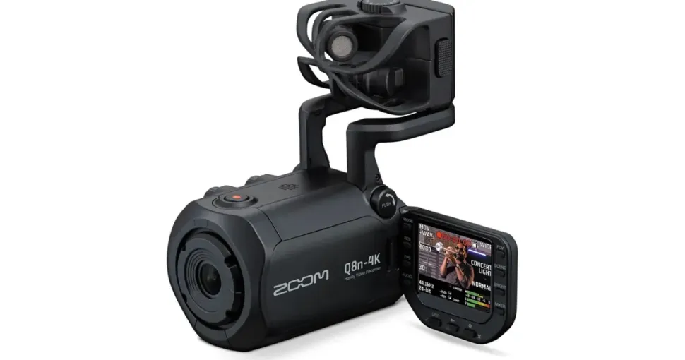 Zoom Q8n-4K Videokamera Schwarz